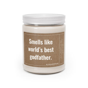 Smells Like World's Best Godfather | Funny Godfather Scented Candle