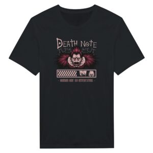 Humans Are So Interesting | Ryuk – Death Note | Japanese Manga Streetwear T-shirt