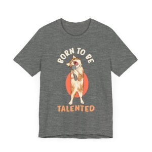 Born to Be Talented | Funny Singing Cat T-shirt