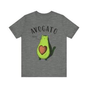 Funny Avogato Avocado Cat T-shirt