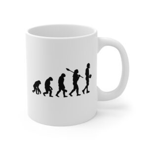 Funny American Football Evolution Mug