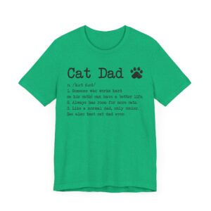 Funny Cat Dad Definition T-shirt