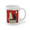 The White Cats Band | Funny The White Stripes Rock Duo Cat Mug