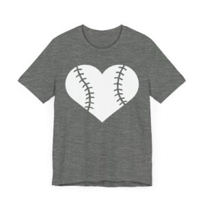 Baseball Love | Cute Baseball Heart T-shirt