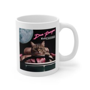 Dua Purrpa | Feline Nostalgia | Funny Dua Lipa Cat Mug