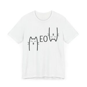 Funny Cat Meow T-shirt