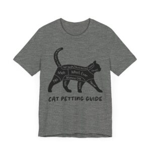 Funny Cat Petting Guide T-shirt