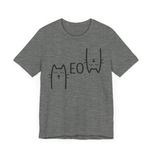 Funny Cat Meow T-shirt