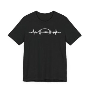 American Football Heart Beat T-shirt