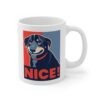 Funny Smiling Dog Meme Mug