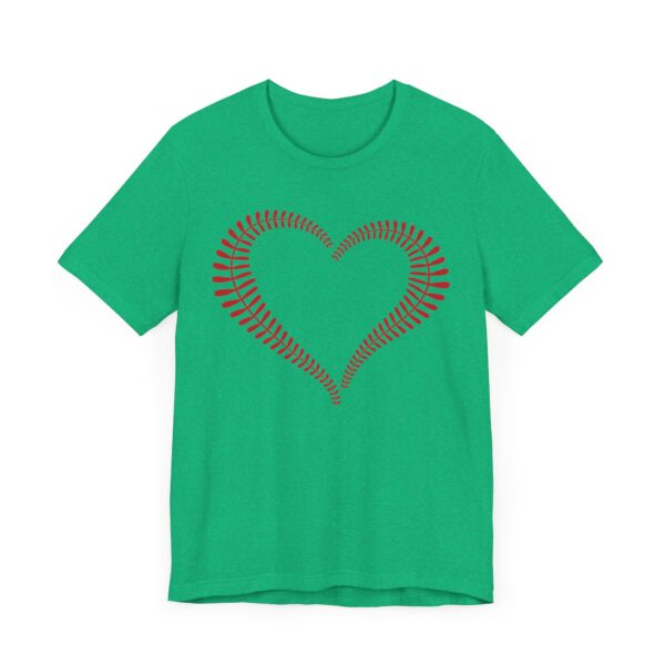 Baseball Love | Cute Baseball Heart T-shirt