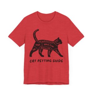 Funny Cat Petting Guide T-shirt