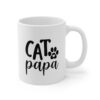 Cute Cat Papa Cat Dad Mug