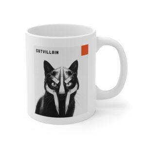 Catvillain | Funny MF Doom Cat Mug