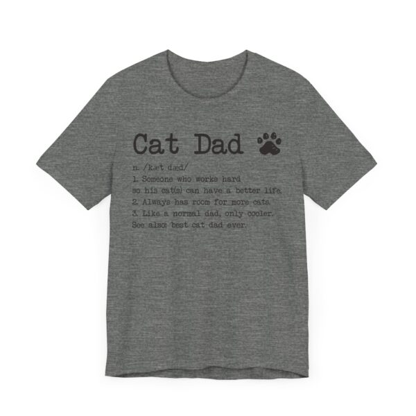 Funny Cat Dad Definition T-shirt