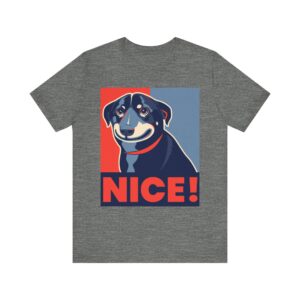 Funny Smiling Dog Meme T-shirt