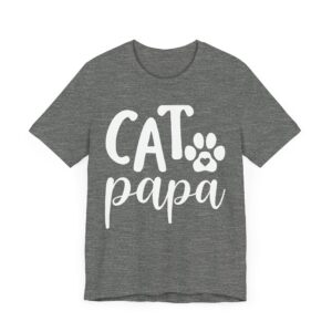 Cute Cat Papa Cat Dad T-shirt