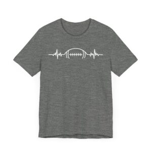 American Football Heart Beat T-shirt