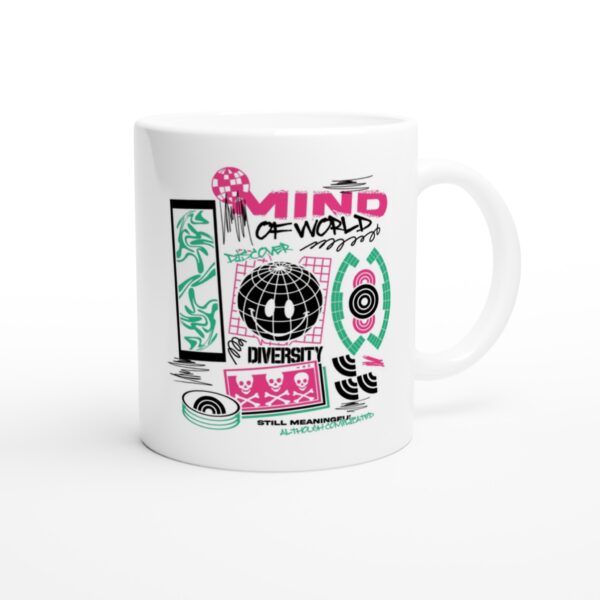 Mind of World | Brutalism Street Style Mug