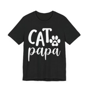 Cute Cat Papa Cat Dad T-shirt