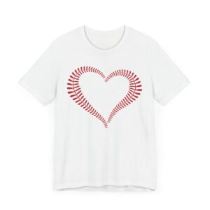 Baseball Love | Cute Baseball Heart T-shirt