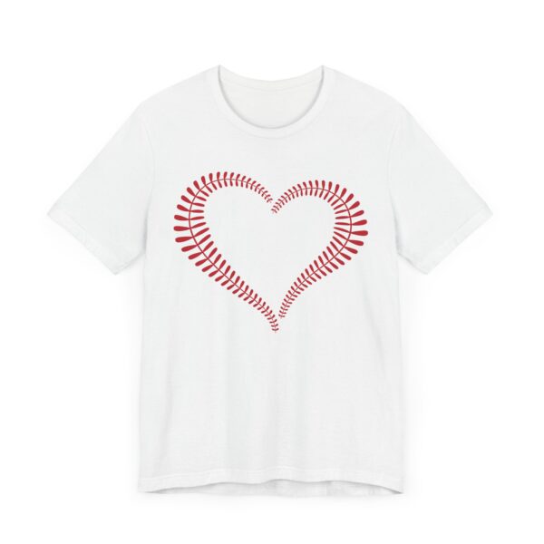 Baseball Love | Cute Baseball Heart T-shirt