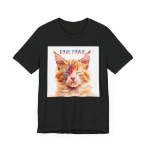 Dave Pawie | Funny David Bowie Cat T-shirt