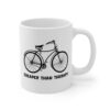 Cycling Is Cheaper Than Therapy | Funny Cycling Mug