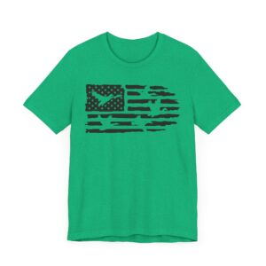 Duck Hunting | American Flag | Hunting T-shirt