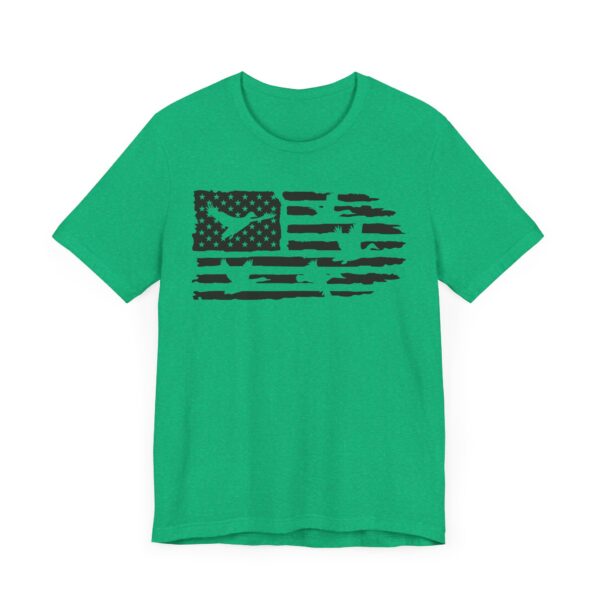 Duck Hunting | American Flag | Hunting T-shirt