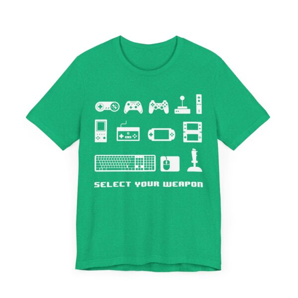 Select Your Weapon | Funny Gaming T-shirt