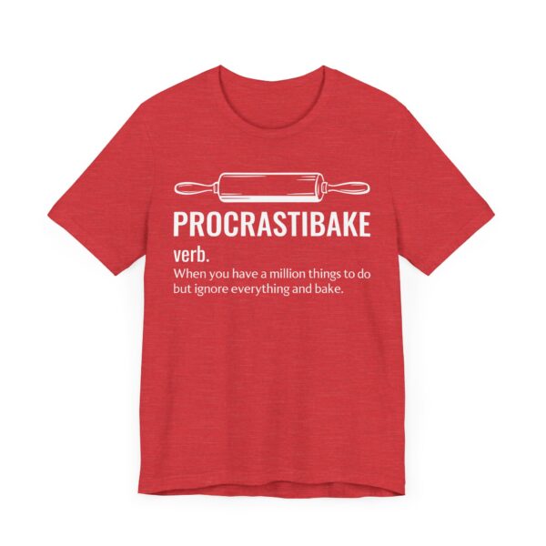 Procrastibake Procrastibaking Definition | Funny Baking T-shirt