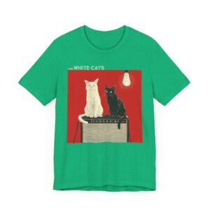 The White Cats Band | Funny The White Stripes Rock Duo Cat T-shirt