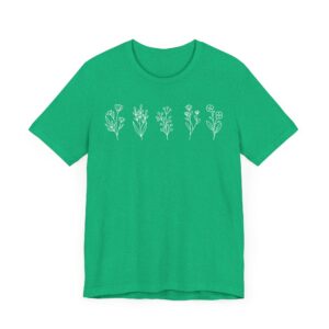 Cute Wildflower Gardening T-shirt