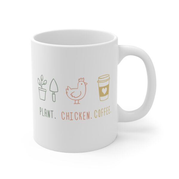 Plant Chicken Coffee | Cute Gardening Mug