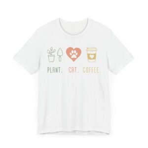 Plant Cat Coffee | Cute Gardening T-shirt