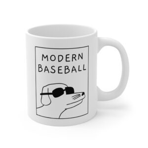 Funny Modern Baseball Dog Mug