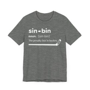 Sin Bin Definition | Funny Hockey T-shirt