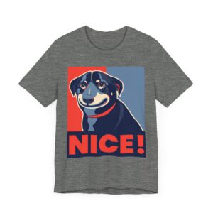 Funny Smiling Dog Meme T-shirt