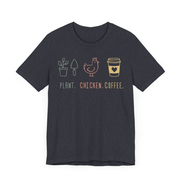 Plant Chicken Coffee | Cute Gardening T-shirt