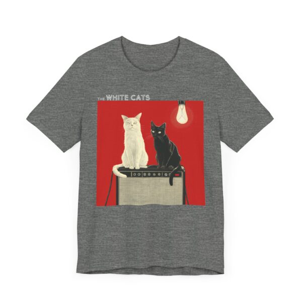 The White Cats Band | Funny The White Stripes Rock Duo Cat T-shirt