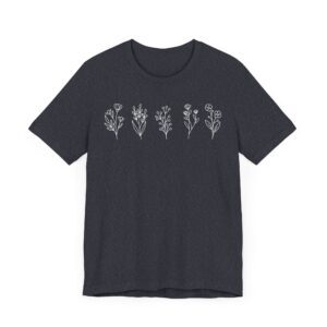 Cute Wildflower Gardening T-shirt