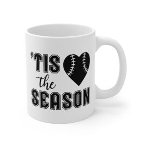 ‘Tis the Season | Cute Baseball Mug