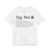 Funny Dog Dad Definition T-shirt