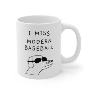 I Miss Modern Baseball | Funny Dog Mug