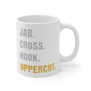 Jab Cross Hook Uppercut | Boxing Mug