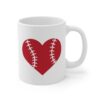 Baseball Love | Cute Baseball Heart Mug