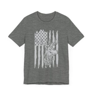 American Flag | Patriotic Hunter | Deer Hunting T-shirt