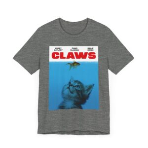 Claws | Funny Jaws Movie Cat T-shirt