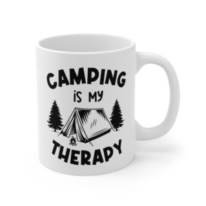 Camping Is My Therapy | Funny Camping Mug